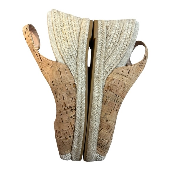 Cole Haan Women's 8.5 Slip On Slingback Espadrille Wedge Pumps Grandfoam - Picture 6 of 9